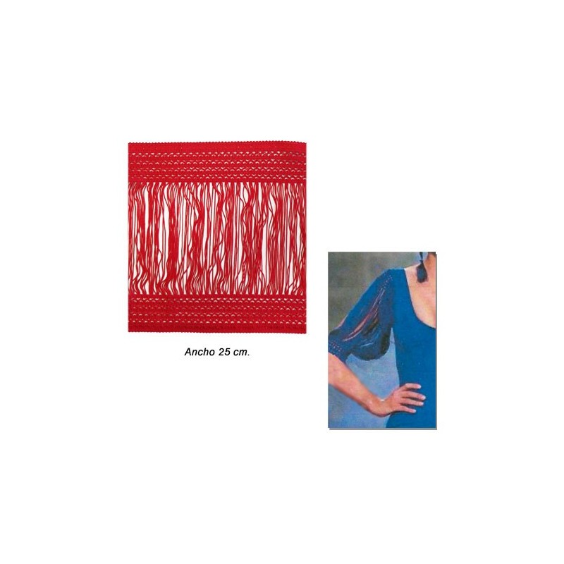 ENTREDOS FLECO 110917-B FLAMENCA (Metros)         