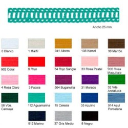 ENCAJE PERLE 2276-35 (Metros) PASACINTAS          