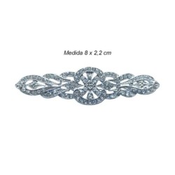 Broche de mantilla baño rodio | Envíos 24h | Mercys                   