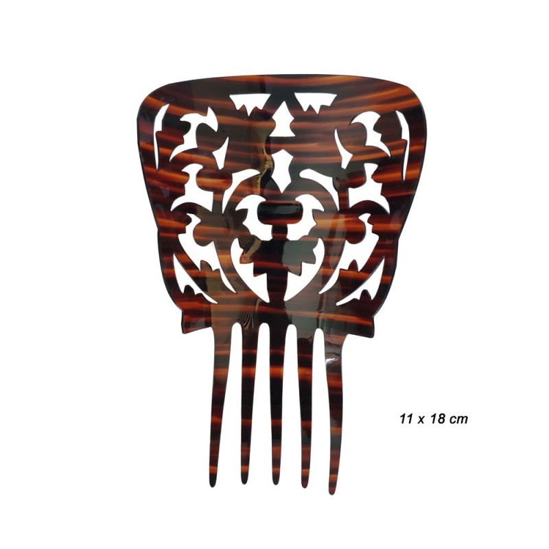 PEINETA MANTILLA NIÑA 718N (11x16,5) LISA         