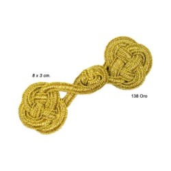 Broche alamar taurino dorado | Envíos 24h | Mercys                    