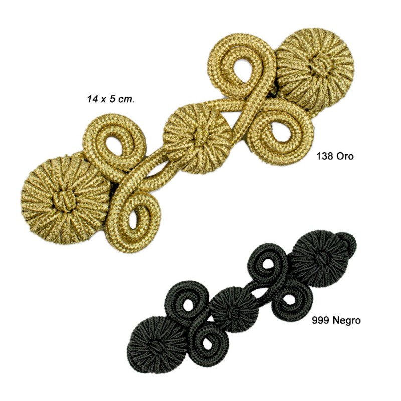 Broche alamar taurino para traje de luces | Envíos 24h | Mercys       
