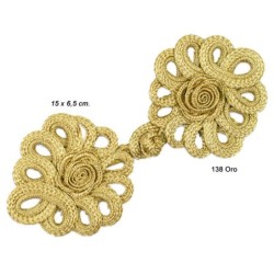 Comprar Broche Alamar taurino dorado | Envíos 24h | Mercys            