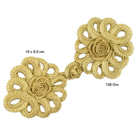 Comprar Broche Alamar taurino dorado | Envíos 24h | Mercys            