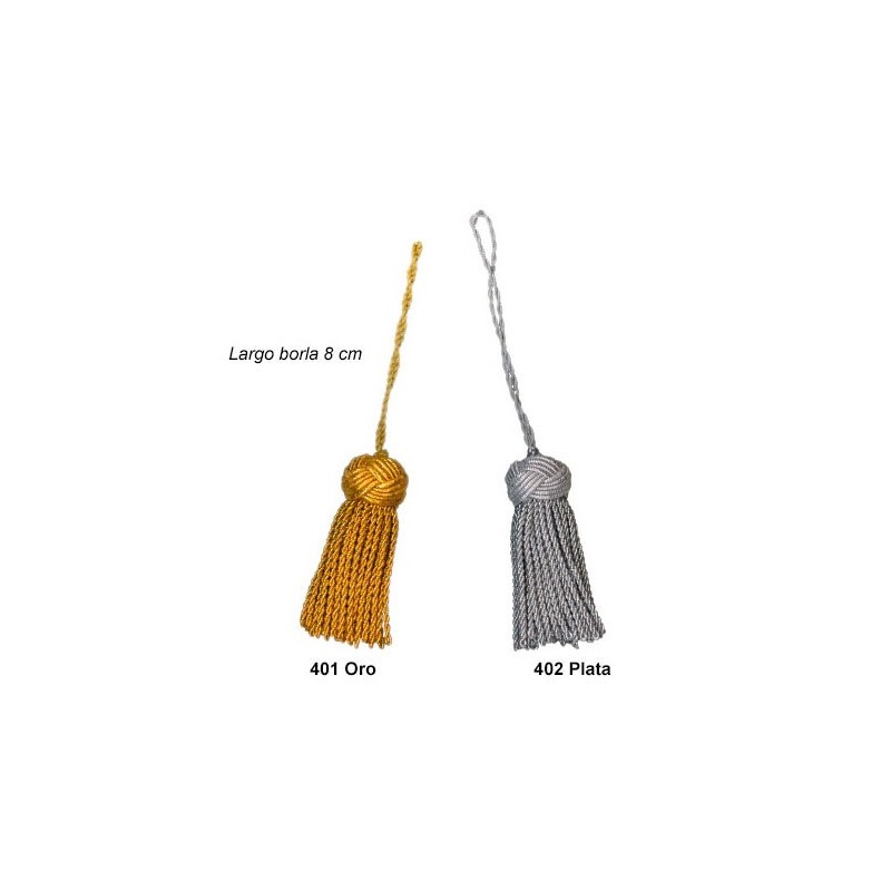 BORLA METALIZADA 127.000 (Unidad) 8cm             