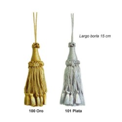 BORLA METALIZADA 50305 (Unidad) 15cm              