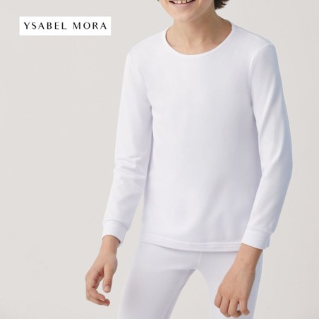 Camiseta infantil unisex manga larga                                  
