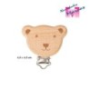 PINZA CHUPETERO FR2057 MADERA (Unidad) OSITO      
