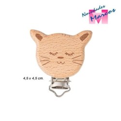 PINZA CHUPETERO FR2058 MADERA (Unidad) GATO       