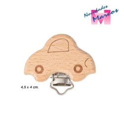 PINZA CHUPETERO FR2059 MADERA (Unidad) COCHE      