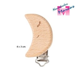 PINZA CHUPETERO FR2065 MADERA (Unidad) LUNA       