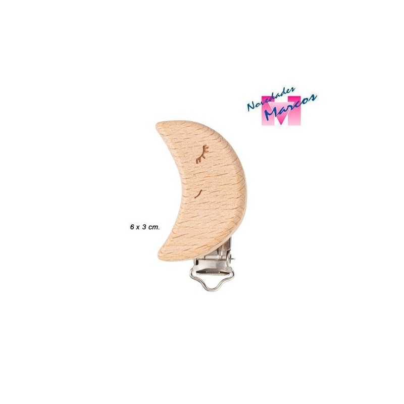 PINZA CHUPETERO FR2065 MADERA (Unidad) LUNA       