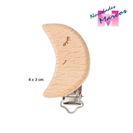 PINZA CHUPETERO FR2065 MADERA (Unidad) LUNA       