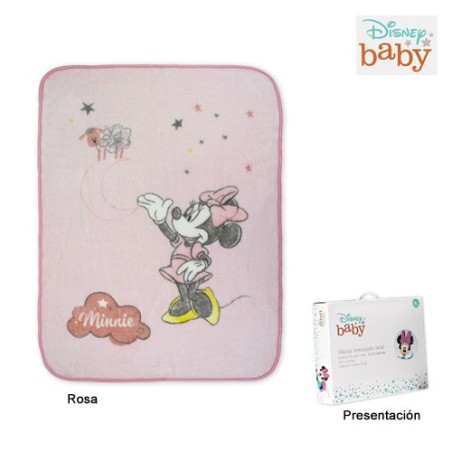 MANTA TERCIOPELO BEBE 5556 (Unidad)MINNIE         