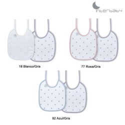 Pack baberos para bebés lunares - Mercys                              