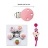 PINZA CHUPETERO FR0337 MADERA (Unidad) ROSA       