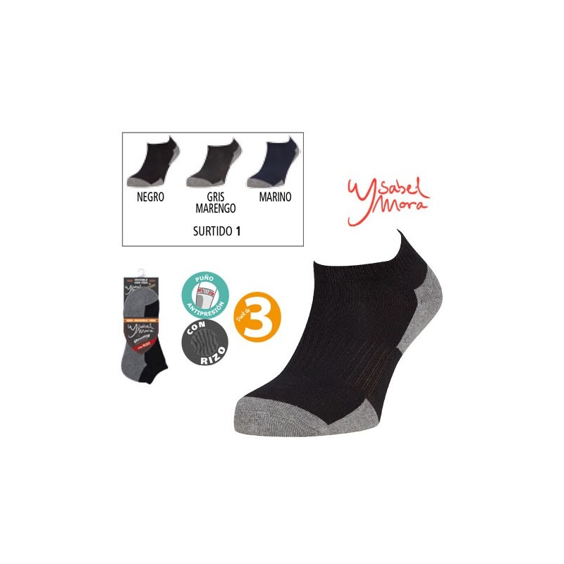CALCETIN CRO.22400 (Pack de 3 Pares)              